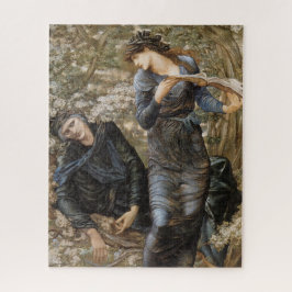 Quebra-cabeça A invasão de Merlin (Edward Burne-Jones) por Vivie