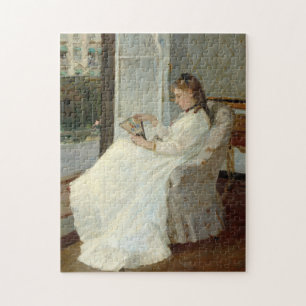 Quebra-cabeça A Irmã do Artista em uma Janela Berthe Morisot