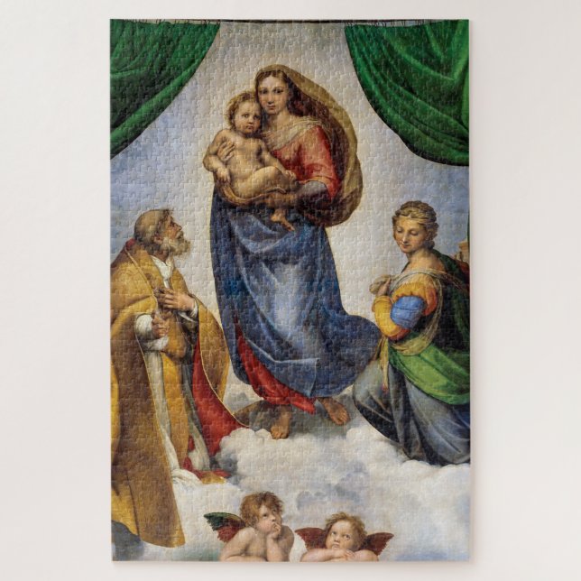 Quebra-cabeça A Irmã Madonna | Raphael | (Vertical)