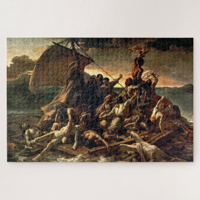 Quebra-cabeça A jangada de Medusa | Théodore Géricault | (Horizontal)