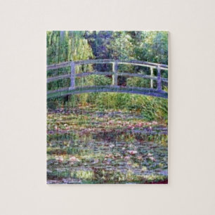 Quebra-cabeça A lagoa do lírio de água por Claude Monet