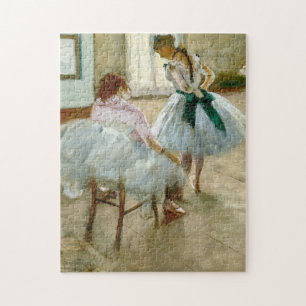 Quebra-cabeça A lição de dança de Edgar Degas