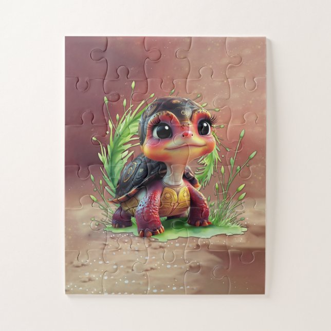 Quebra-cabeça A look full of charm and adventure,  (Vertical)