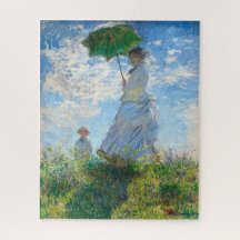 A Madame Monet e o Filho de Claude Monet