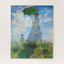 Quebra-cabeça A Madame Monet e o Filho de Claude Monet