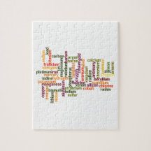 A maioria de elementos comuns (química da nuvem da