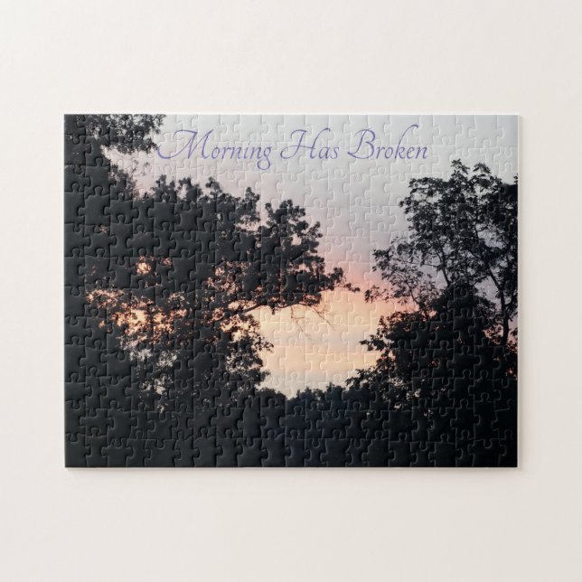 Quebra-cabeça A manhã quebrou em um (Horizontal)