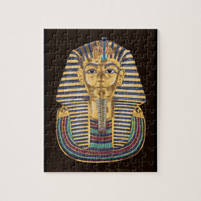 Quebra-cabeça A máscara dourada de Tutankhamon (Vertical)