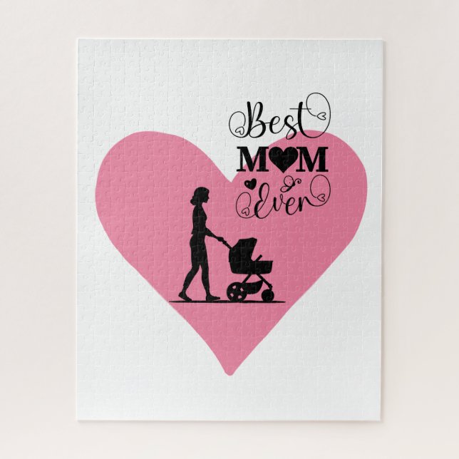 Quebra-cabeça "A Melhor Mãe De Todos Os tempos - Momentos Sensív (Vertical)