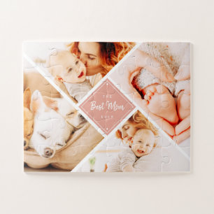 Quebra-cabeça A Melhor Mãe Já Teve Fotos Personalizadas Modern