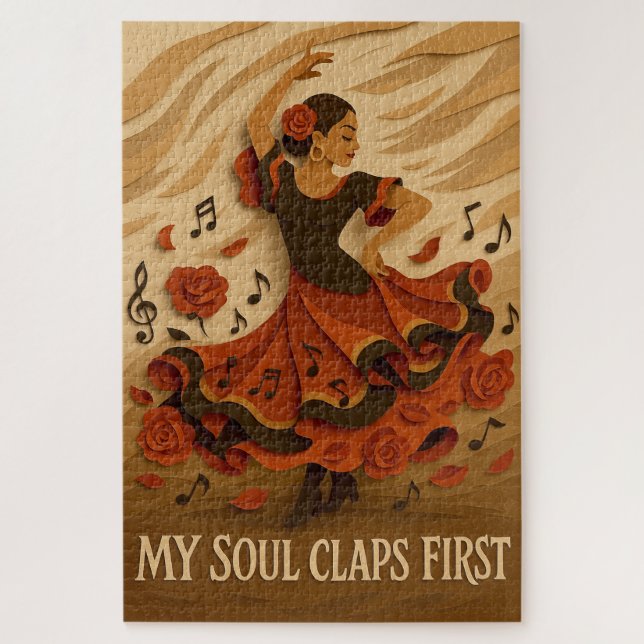 Quebra-cabeça A Minha Alma Pica Primeiro (Vertical)