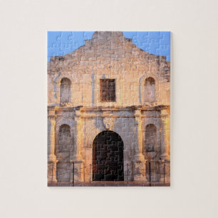 Quebra-cabeça A missão de Alamo no dia moderno San Antonio,