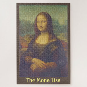 Quebra-cabeça A Mona Lisa por Leonardo Da Vinci de Belas Artes