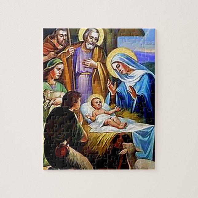 QUEBRA-CABEÇA A NATIVIDADE #1 (Vertical)