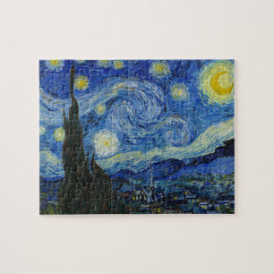 Quebra-cabeça A Noite Estrelada de Vincent van Gogh