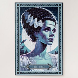 Quebra-cabeça A Noiva do Cartão Frankenstein Tarot