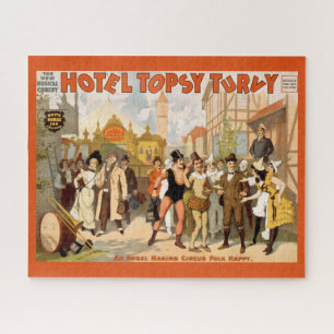 Quebra-cabeça A Nova Comédia Musical, Hotel Topsy Turvy