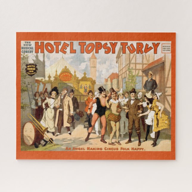 Quebra-cabeça A Nova Comédia Musical, Hotel Topsy Turvy (Horizontal)