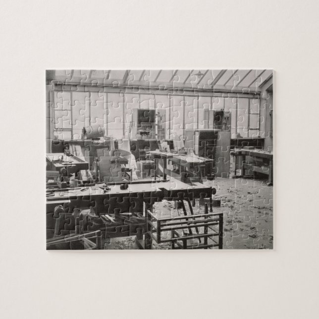 Quebra-cabeça A oficina do carpinteiro, das oficinas do th (Horizontal)