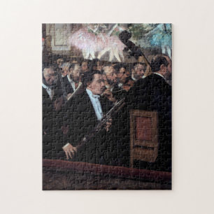 Quebra-cabeça A Orquestra da Ópera, Edgar Degas