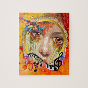 Quebra-cabeça A paleta do artista