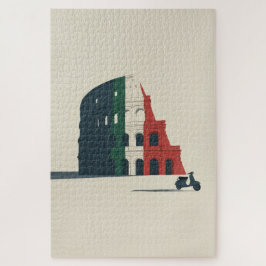 Quebra-cabeça A "Peça de Roma"Quebra-cabeça Artístico Arquitetôn