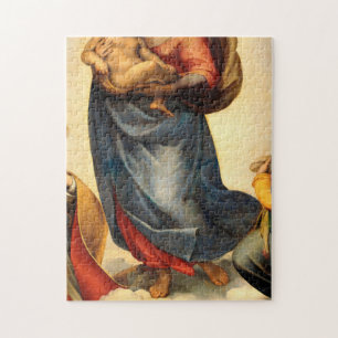 Quebra-cabeça A Pintura Sistina Madonna De Raphael