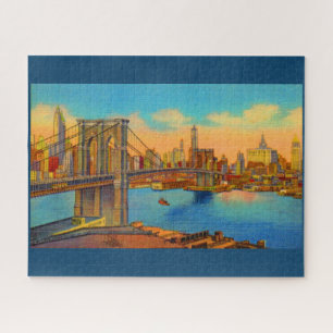 Quebra-cabeça a ponte de Brooklyn