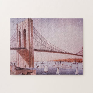 Quebra-cabeça A ponte de Brooklyn
