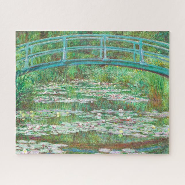 Quebra-cabeça A Ponte Japonesa Claude Monet 1899 (Horizontal)