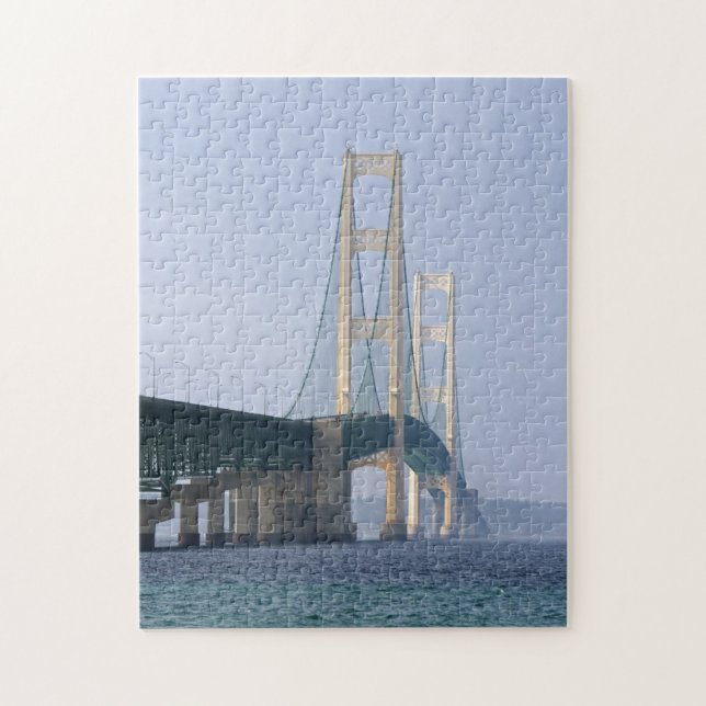 Quebra-cabeça A Ponte Mackinac (Vertical)