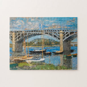 Quebra-cabeça A ponte sobre o Sena Monet Fine Art