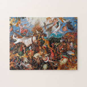 Quebra-cabeça A queda dos anjos rebeldes, Pieter Bruegel