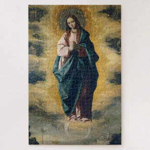 Quebra-cabeça A Radiância Celestial da Imaculada Conceição Arte