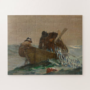 Quebra-cabeça A Rede Herring, Winslow Homer