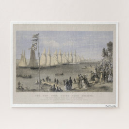 Quebra-cabeça A regata do yacht club de New York