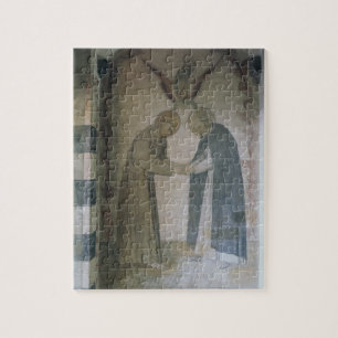 Quebra-cabeça A reunião de St Dominic e de St Francis (fresco