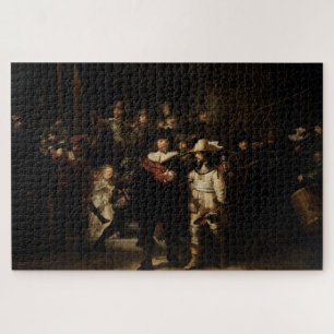 Quebra-cabeça A Ronda Noturna de Rembrandt