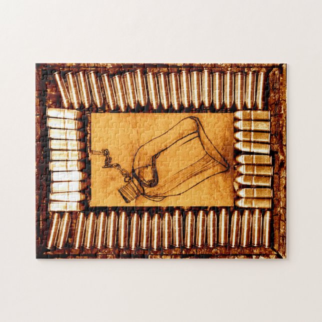 Quebra-cabeça A seca (Horizontal)