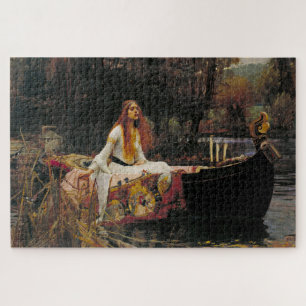 Quebra-cabeça A Senhora de Shalott 1888 John William Waterhouse