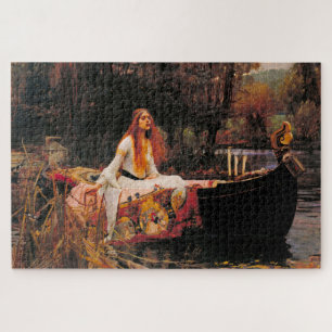 Quebra-cabeça A Senhora de Shalott (Beleza Medieval)