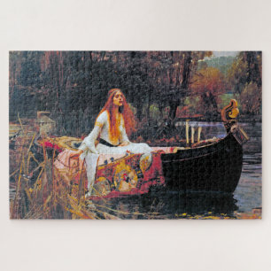 Quebra-cabeça A Senhora de Shalott, John William Waterhouse