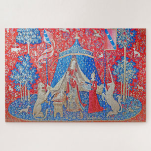 Quebra-cabeça A Senhora e o Unicórnio / A Mon Seul Desir