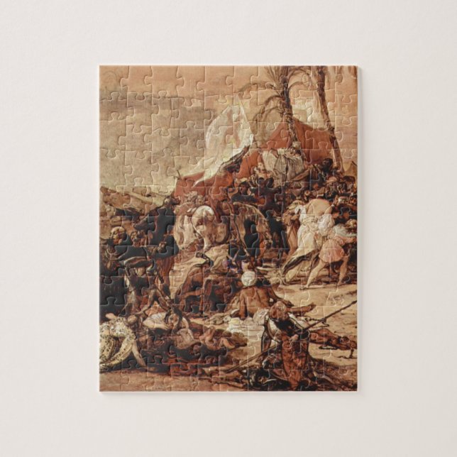 Quebra-cabeça A sétima cruzada contra Jerusalem por Francesco (Vertical)