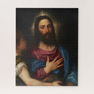 Quebra-cabeça A tentação do Cristo, Ticiano
