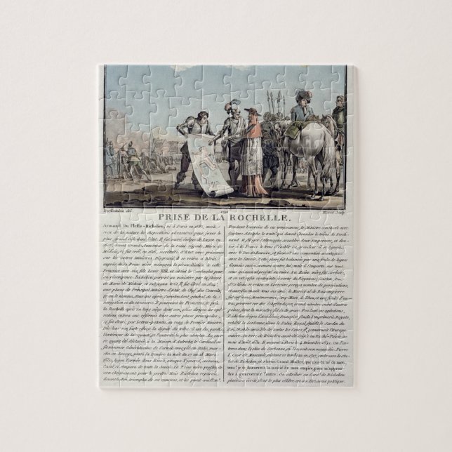 Quebra-cabeça A tomada de La Rochelle dos protestantes, 16 (Vertical)