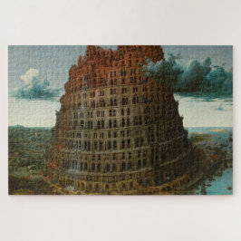 Quebra-cabeça A Torre de Babel (por Pieter Bruegel, o Velho)