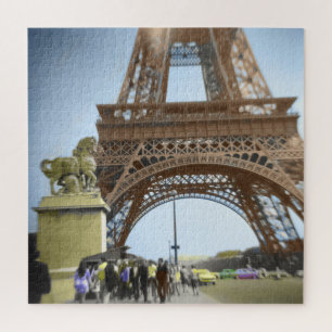 Quebra-cabeça A Torre Eiffel, como você nunca viu antes.
