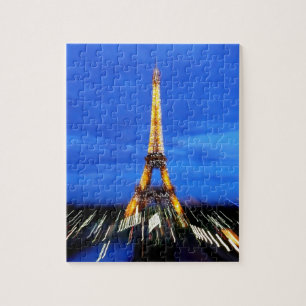 Quebra-cabeça A torre Eiffel Paris France