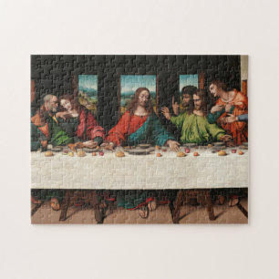 Quebra-cabeça A última ceia, 1515-1520 por Giampietrino